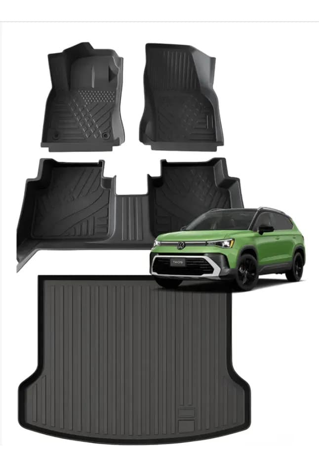 Tapetes de uso rudo 3D para Volkswagen Taos