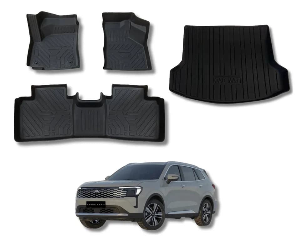 Tapetes de uso rudo 3D para Ford Territory