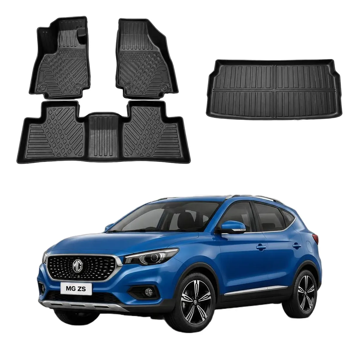 Rhino Tapetes Uso Rudo Para Vehículo Mg Zs 2025-2026 Negro